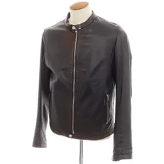 未着用 シープレザー シングルライダース ジャケット Delan RICHRD黒