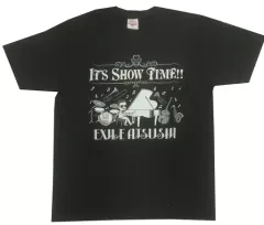【中古】Tシャツ(男性アイドル) ATSUSHI BIG BAND Tシャツ ブラック Lサイズ 「EXILE ATSUSHI LIVE TOUR 2016 “IT’S SHOW TIME!!”」