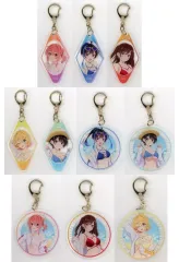 【中古】キーホルダー 全10種セット 「彼女、お借りします arti-mate トレーディングアクリルキーホルダー 描き下ろし 水着ver.」