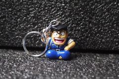こち亀 両津勘吉 フィギュア マスコット キーホルダー 週刊少年ジャンプ 昭和レトロ