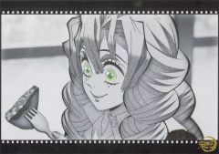 [중고] 식기 甘露寺 蜜璃(식사) A3 런천 매트 [귀멸의 칼날×ufotable DINING THEATER DINING 기둥 연습 개막편~주 연습 기둥 집결편] 내점 특전