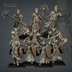 Galaad Miniatures | 2024年3月リリースSkeletons squad10体セット 32mm | 3Dプリント ミニチュア TRPG メルカリ限定商品