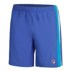 「ＵＳサイズ」FILA(フィラ) 2023 SS メンズ NICOLO(ニコロ) 8インチ ショートパンツ FBM231005-1451 ダズリングブルー(23y3mテニス)【メール便発送】(320289942)