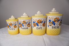 4個】70's U.S.A vintage TIN缶 キャニスター ティン - メルカリ