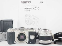 ペンタックス Pentax Q10 Silver 12.4MP Digital Camera 02 Standard Lens [新品同様] #Z5111A