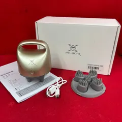 【未使用箱付き】HIGUCHI 樋口式頭筋ヘッドスパリフト　美顔器 ゴールド 楽天市場】リフトアップ ＆ スカルプケア 美顔器 表情筋ケア