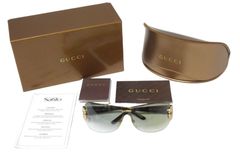 極美品】GUCCI グッチ インターロッキング G ラインストーン サングラス