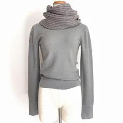 #wnc エンポリオアルマーニ EMPORIOARMANI ニット・セーター 38 グレー系 イタリア製 無地 レディース [936277]のサムネイル