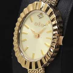 eteトノーフェイスウォッチ美品⭐︎値下げ⭐︎ 国内最安値！ eteトノーフェイスウォッチ美品⭐︎値下げ