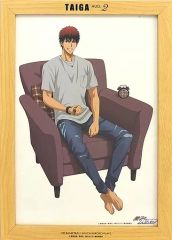 [Used] Original Illustration Board Kuroko's Basketball Photo Panel with Illustration Sheet (Kagami Taiga)