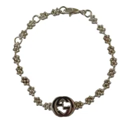 GUCCI グッチ　インターロッキングG ボール チェーン ブレスレット Amazon.co.jp: [グッチ] ダイアゴナル インターロッキングG エン