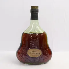 Hennessy Extra コニャック 金キャップ　グリーンボトル　古酒　箱付 Hennessy EXTRA ヘネシー エクストラコニャック グリーンボトル