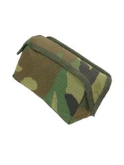 オランダ軍 MOLLE ユーティリティ チェストポーチ フォレストカモ 中古上/内側やや劣化 画像現品