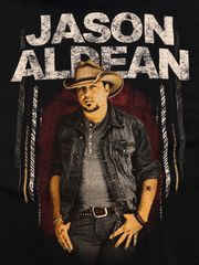 ジェイソン・アルディーン（Jason Aldean）　カントリーミュージック　ブラック　ヴィンテージ　ｔシャツ　ツアーｔシャツ　バンドｔシャツ　バンｔ　ミュージックｔ