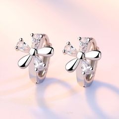 【在庫限り】　フラワー　ピアス　レディース　リング　シルバー