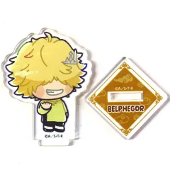 【中古】アクリルスタンド・アクリルパネル ベルフェゴール 「家庭教師ヒットマンREBORN! トレーディングミニキャラアクリルスタンド」