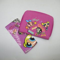 2003年★Powerpuff Girls★パワーパフガールズ★ウォレット★お財布★人形★フィギュア★ぬいぐるみ★デッドストック★ピンク★