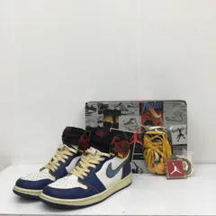 NIKE ナイキ スニーカー Union × Nike Air Jordan 1 Retro High OG NRG Storm Blue/Varsity Red ユニオン