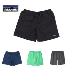 Patagonia パタゴニア  M’s Baggies Longs - 7in 58035 バギーズ ロング ショーツ　アロエグリーン　フォージグレイ