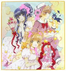 4点[種村有菜]ミニ色紙☆まろん・ジャンヌ・満月・めろこ・灰音・依音