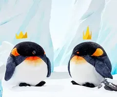 動物ぬいぐるみ オウサマペンギン ふわふわ かわいい 抱きまくら 誕生日