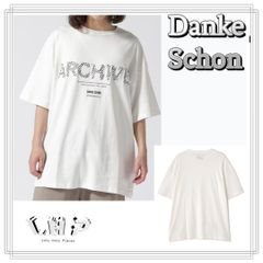 LHP DankeSchon×A4A/ホワイト ダンケシェーン×エーフォーエー/ARCHIVE SMOOTH S/S TEE