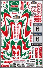 タミヤ TA02Castrol Toyota TOM'S スープラ デカール - メルカリ