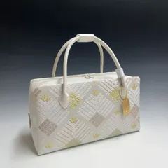 新品未使用 ！！特別セール！！京都 西陣 正絹 帯使用 利休バッグ　24123 新品未使用 ！！特別セール！！京都 西陣 正絹 帯使用 利休
