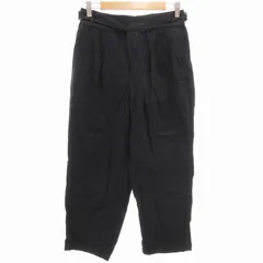 ビーミングバイビームス B:MING LIFE STORE by BEAMS ベルギーリネングルカパンツ ツータック ストレッチ M 紺 ネイビー 92-24-0182-277 /GV