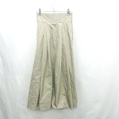 ◇ ⊂ fifth フィフス ロング丈 フレア スカート サイズM カーキ レディース E  【1501230025706】