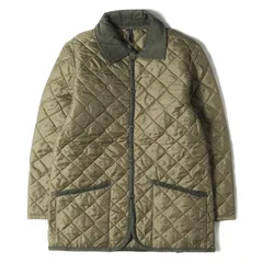 新品同様 LAVENHAM ラベンハム ジャケット サイズ:38 コーデュロイ切替 キルティングジャケット 8892B5 オリーブ イギリス製 アウター コート ブルゾン 上着【メンズ】のサムネイル