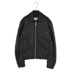 Martin Margiela (マルタンマルジェラ) 17AW スポーツラムレザージャケット シングルライダースジャケット S50AM0299 SY0553のサムネイル