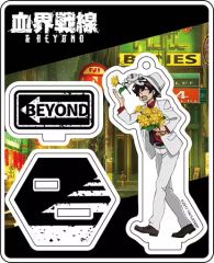 [중고] 아크릴 스탠드 아크릴 패널 레오나르도 시계 (흰색 정장 ver.) 아크릴 스탠드 [혈계 전선 & BEYOND]