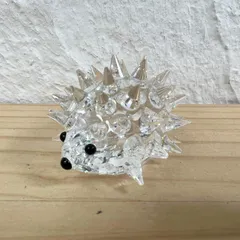 スワロフスキー　ハリネズミ　カモ3羽　犬　電話　6点セット スワロフスキーハリネズミカモ3羽犬電話6点セット
