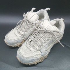 ◇ Θ FILA フィラ ブランドロゴ入り ローカットスニーカー サイズ23 アイボリー系 レディース E 【1503050038676】