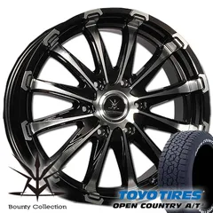 ハイエース200系 タイヤホイールセット トーヨー オープンカントリーAT3 215/65R16 16インチ BD12 4本セット タイヤホイール タイヤ ホイール ホワイトレターのサムネイル