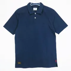 WTAPS ダブルタップス 13SS POLO S/S/SHIRTS.COTTON 131ATDT-CSM11 ポロ ショートスリーブ シャツ コットン ネイビー 半袖 サイズMのサムネイル