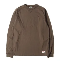 GOOD ENOUGH グッドイナフ Tシャツ サイズ:L 00s 袖ロゴ エルボーパッチ付き ロングスリーブTシャツ ブラウン 00年代 アーカイブ トップス カットソー 長袖Tシャツ 【メンズ】のサムネイル