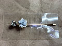 ヘアピン　水色　新品