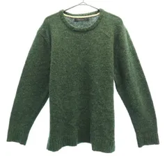 Ciaopanic チャオパニック ウール 長袖 セーター L グリーン ニット メンズ 古着