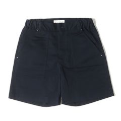 【新品同様】MONCLER モンクレール パンツ サイズ:44 / 24SS ベイカー ストレッチ ショート パンツ (PANTALONE BERMUDA J10912B00011 57448) / ネイビー 紺 / ボトムス ショーツ【メンズ】【中古】
