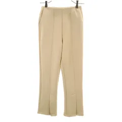 プーマ ダンボールニット フレアパンツ S ベージュ PUMA FOR EMMI レディース