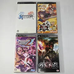【PSP】ソフト４点まとめ売り DISSIDIA FINAL FANTASY 　TALES OF VS. PHANTASY STAR 2 PORTABLE. 討鬼伝