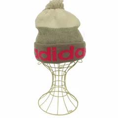 アディダス adidas ボンボンニット帽 レディース 表記無 