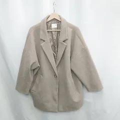 ◇ ⊇ LOWRYS FARM ローリーズファーム 長袖 コート サイズF サンドベージュ レディース E  【1502180074400】