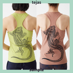 ＜tejas(テジャス)＞sila-tank＜iguana＞ [TL241413] タンク ヨガウェア イグアナ サンプル品