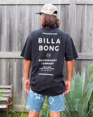 2025春夏 新品【BILLABONG/ビラボン】SUNBLOCK Tシャツ 【OVER FIT】 BLK メンズ BF011207