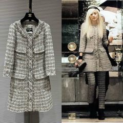 【極上美品】CHANELシャネル半袖ジャケット　グレー 楽天市場】シャネル 半袖 ジャケットの通販