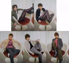 【中古】ポストカード(男性) [単品] 嵐 ポストカード(5枚組) 「凱旋記念公演 ARASHI AROUND ASIA」 レターセット同梱品 