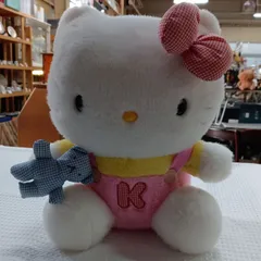 美品　ハローキティ　ぬいぐるみ　レトロ　大きい